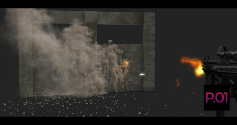 Fire Bullets on Wall