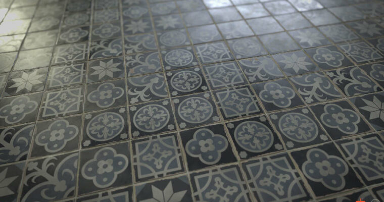 Ornate Tile Creation in Substance Designer