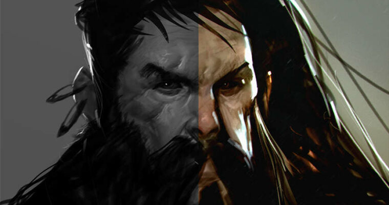 Process: Greyscale to Color – Portrait Arogoth