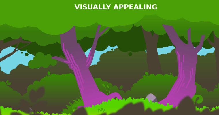 Craft 2D parallax game backgrounds with Inkscape