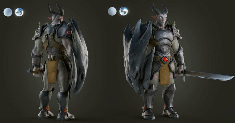 Dragon Knight – Fantasy character full course