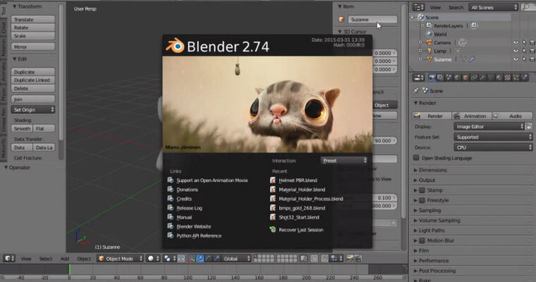 Blender 3D Crash Course for Beginners