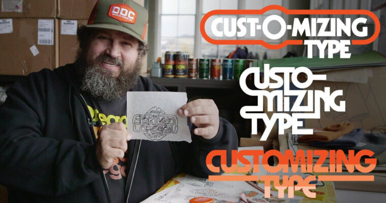 Customizing Type with Draplin Creating Wordmarks That Work