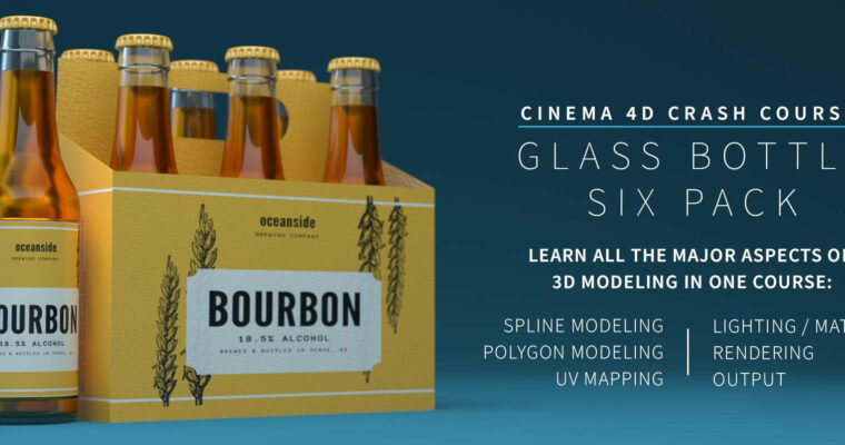 Cinema 4D Crash Course – Design a Six Pack Case