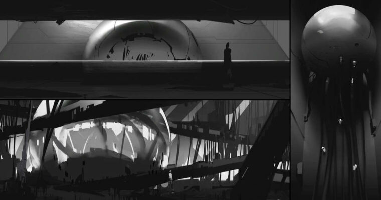 Environment for Video Games – Intro composition 2 by Maciej Kuciara