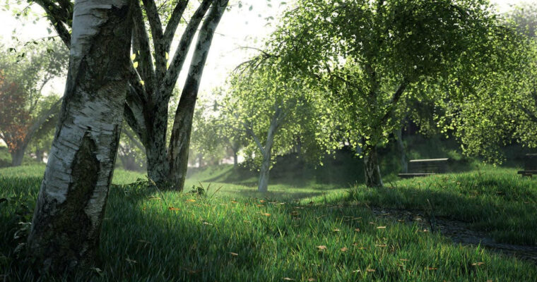 Forest Techniques Part 3 – Creating Trees in Maya and Paint Effects