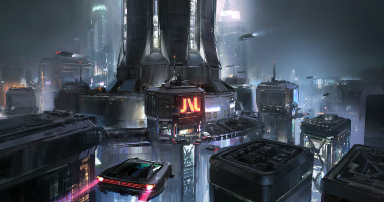 John Wallin Liberto – Environment concept art tutorial cityscape