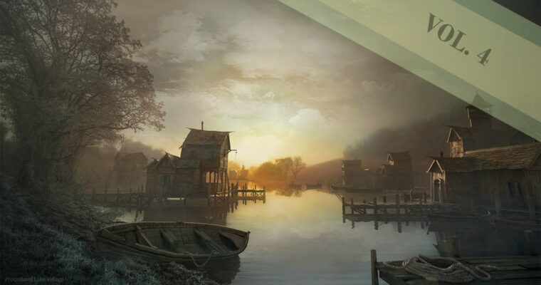 Houdini Procedural Lake Houses Volume 4