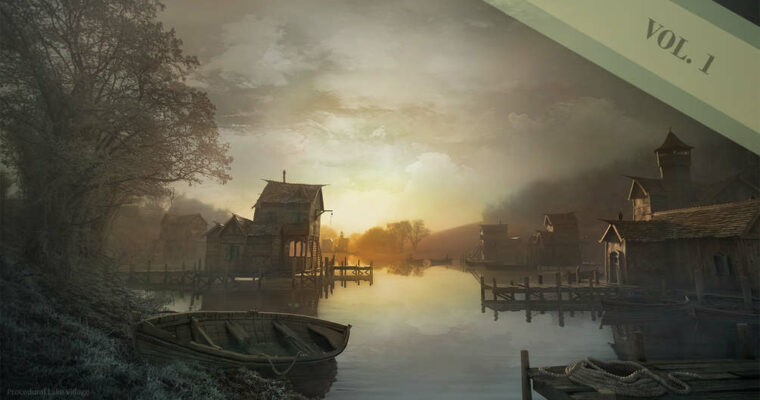 Houdini Procedural Lake Houses Volume 1