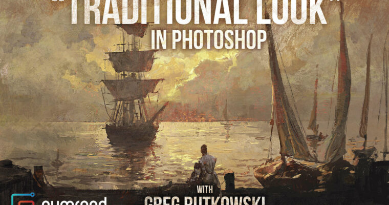 Traditional look in Photoshop – Greg Rutkowski