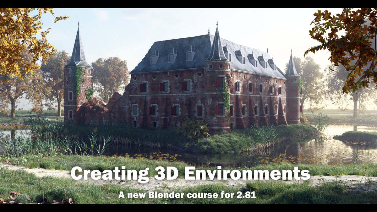 3D Environments in Blender 2.81 with Rob Courses Online