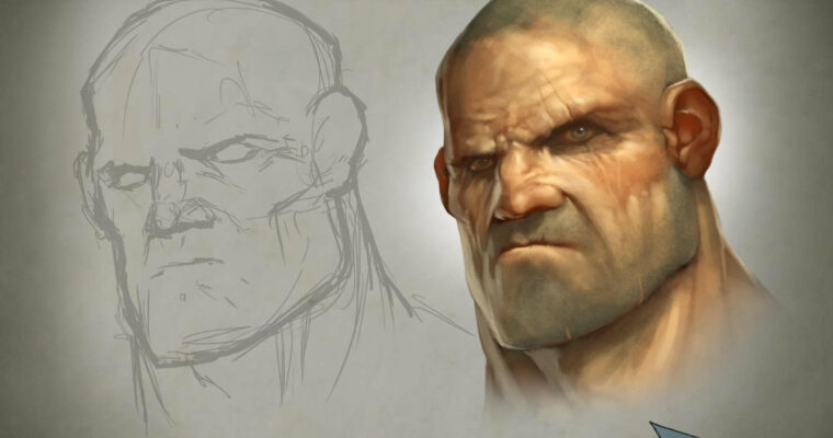 Digital Painting From Sketch to Finished Product – Hardy Fowler