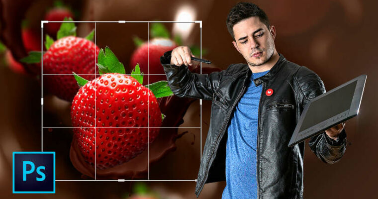 Postproduccion fotografica de alimentos en photoshop