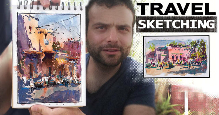 Travel Sketching – Capturing the Feel of a Place