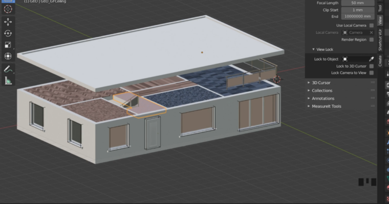 Architectural Design & Animation in Blender 2.8x by Thomas McDonald
