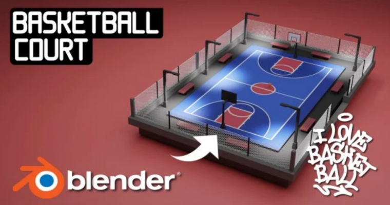 Create A Basketball Court With Blender