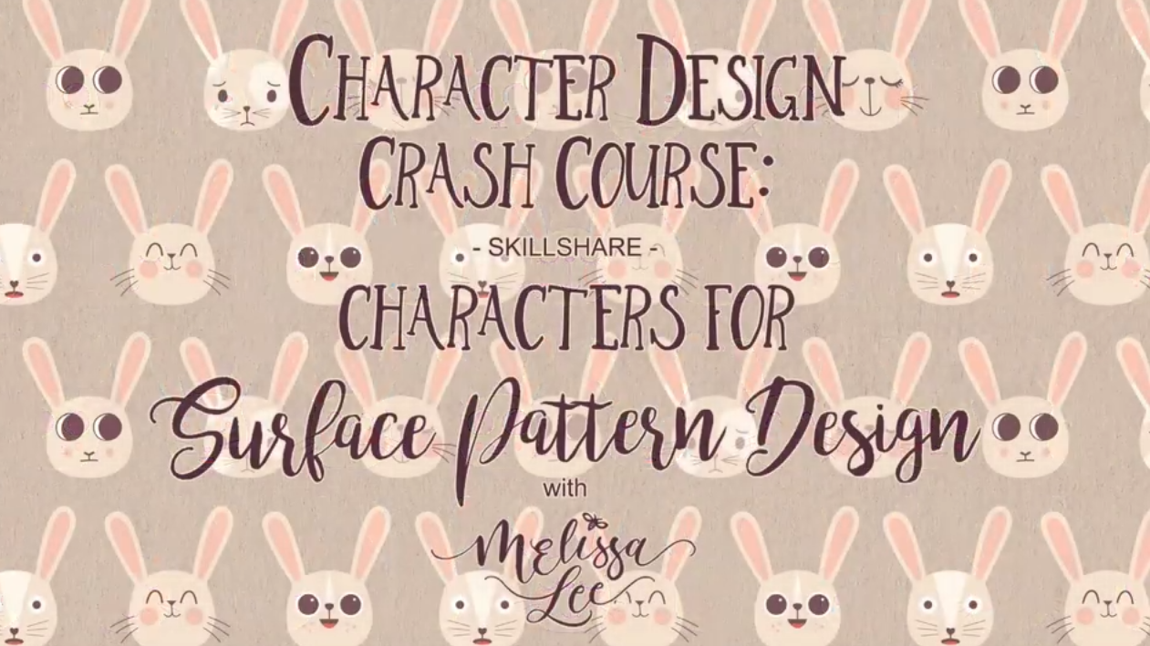 Character Design Crash Course Characters for Surface Pattern Design