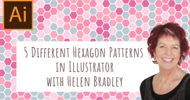 5 Hexagon Patterns in Illustrator – an Illustrator for Lunch™ course