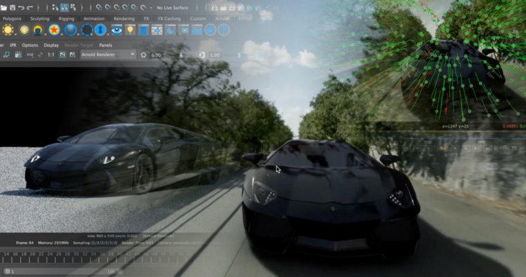 VFX203 – Lamborghini Project Lighting and LookDev