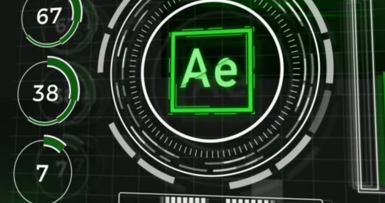 Futuristic HUD Animations in After Effects
