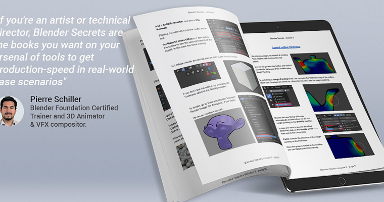 Blender Secrets Vol. 1 + 2 + 3 (eBook)