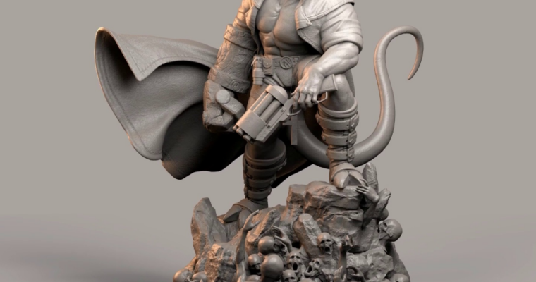 Escultura digital de criaturas fantásticas con ZBrush por  Luis Alberto Gayoso Berrospi (Spanish)