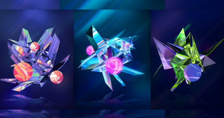 How to Create Abstract Refraction Facet Posters in C4D & Photoshop