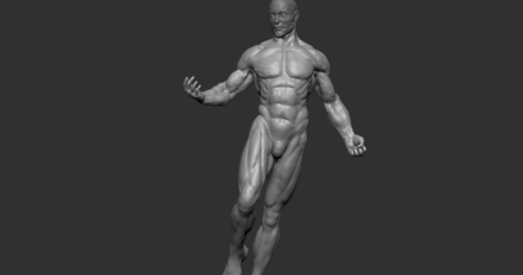 Modelado orgánico y anatomía humana por Exequiel Devoto (spanish)