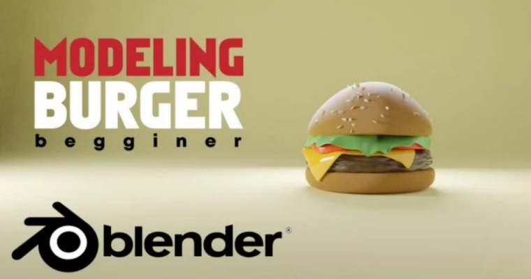 Modeling A Burger With Blender 2.8