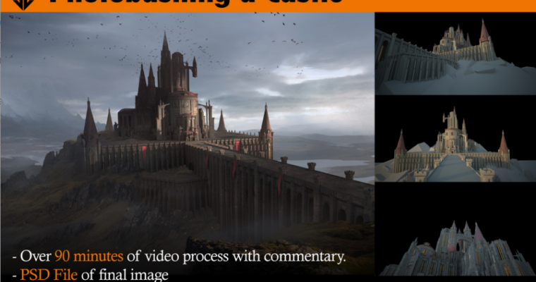 Castle – Photobashing and Matte Painting Techniques with Jose Vega