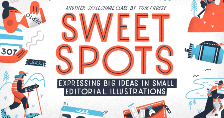 Sweet Spots – Expressing Big Ideas in Small Editorial Illustrations