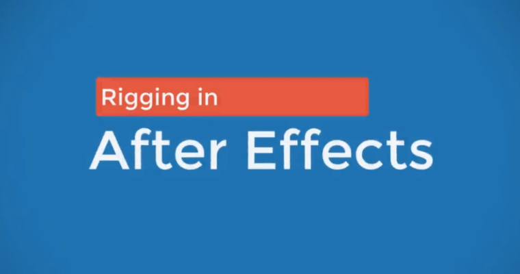 After effects rigging characters kickstart 2020