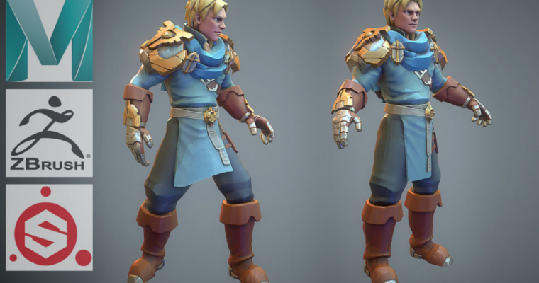 3dEx – Stylized Clothing Modeling, Sculpting, Texturing Videos