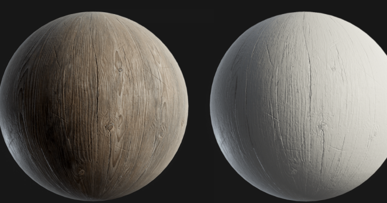Creating an Aged Wood Texture in Substance Designer – Derk Elshof