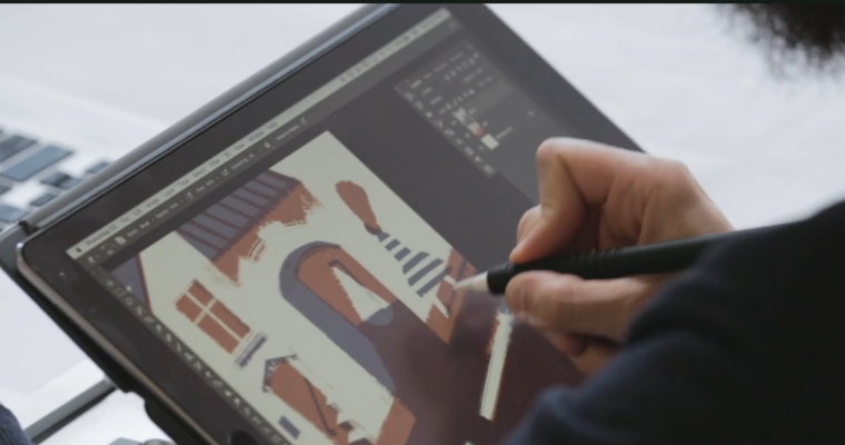 Digital Illustration – Drawing with Shapes and Layers