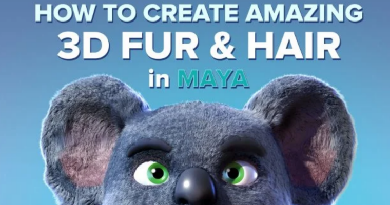 How to create Amazing 3D Hair & Fur in Maya