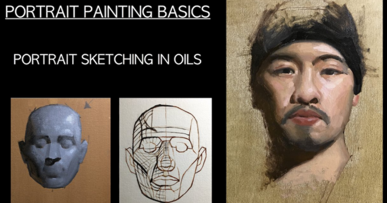 Portrait Painting Basics Portrait Sketching in Oils by Mark Hill