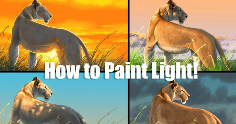 How to Paint Light with Aaron Blaise (En, Es Sub)