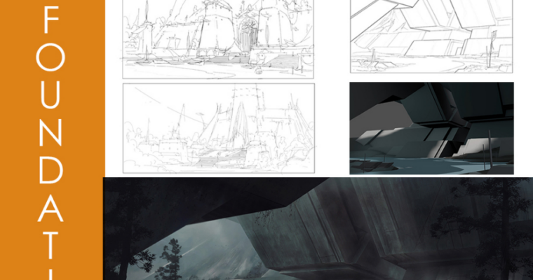 Environment Concept Design Process – From Sketch to Final with Ken Fairclough