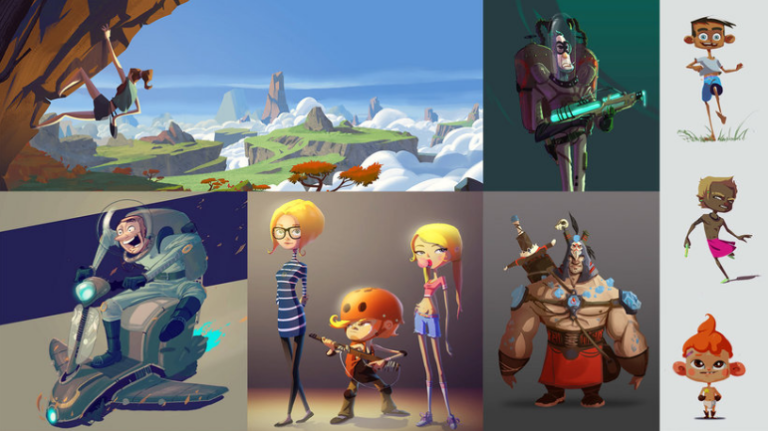 Introduction to character design for animation and videogames (Spanish)