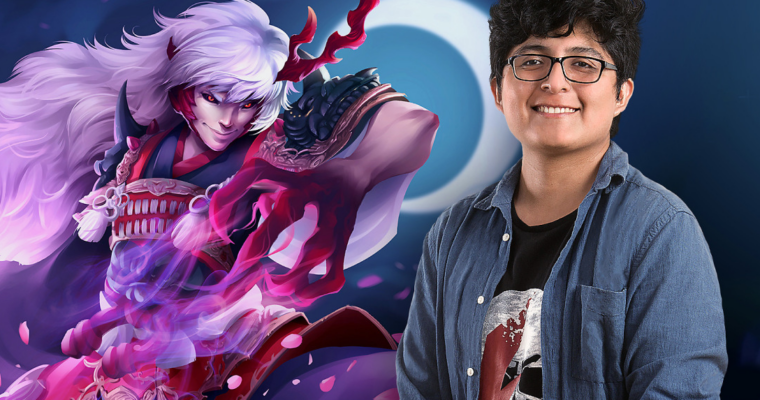 Ilustración digital de fantasía y ciencia ficción