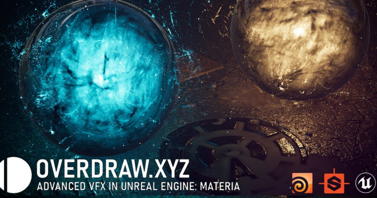 Advanced Visual Effects in Unreal – Materia (Niagara) from Overdraw.xyz