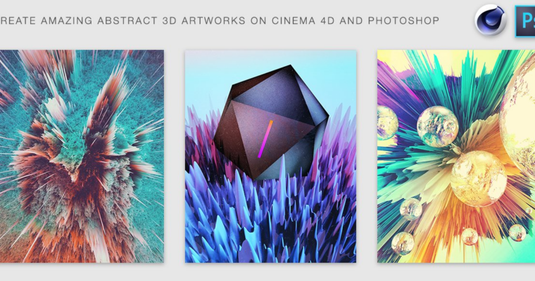 Create amazing 3D illustrations on Cinema 4D and Photoshop by Jorge Luis Miraldo
