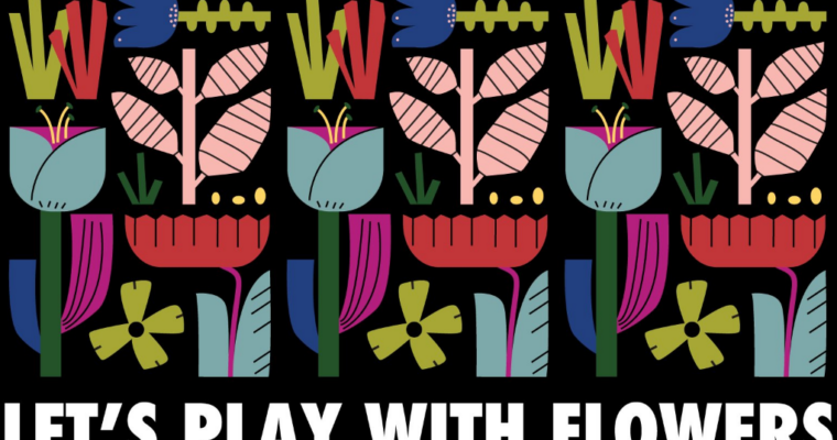 Lets Play With Flowers. Illustration, Composition & Color Practice in Adobe Illustrator