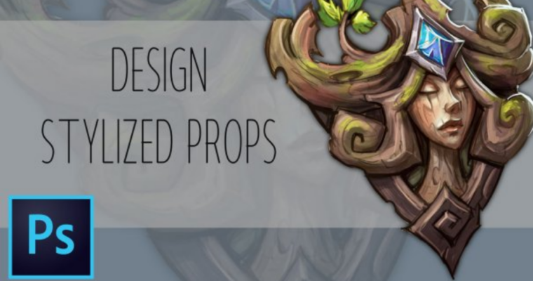 Painting Stylized Props For Games in Photoshop  by LiemNguyenArt