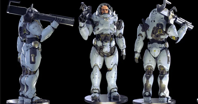 Gunner Mech Concept Design Tutorial