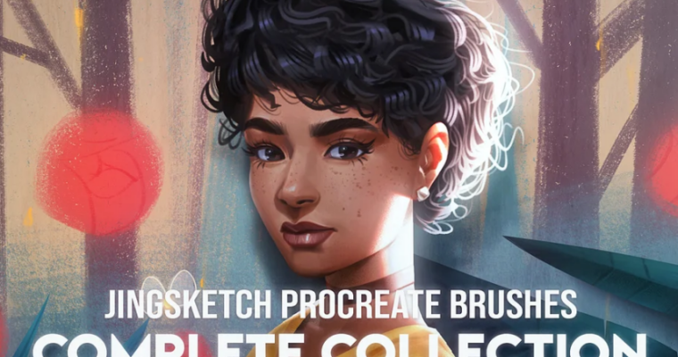 JingSketch ProCreate Brushes Complete Collection All Access+ Package