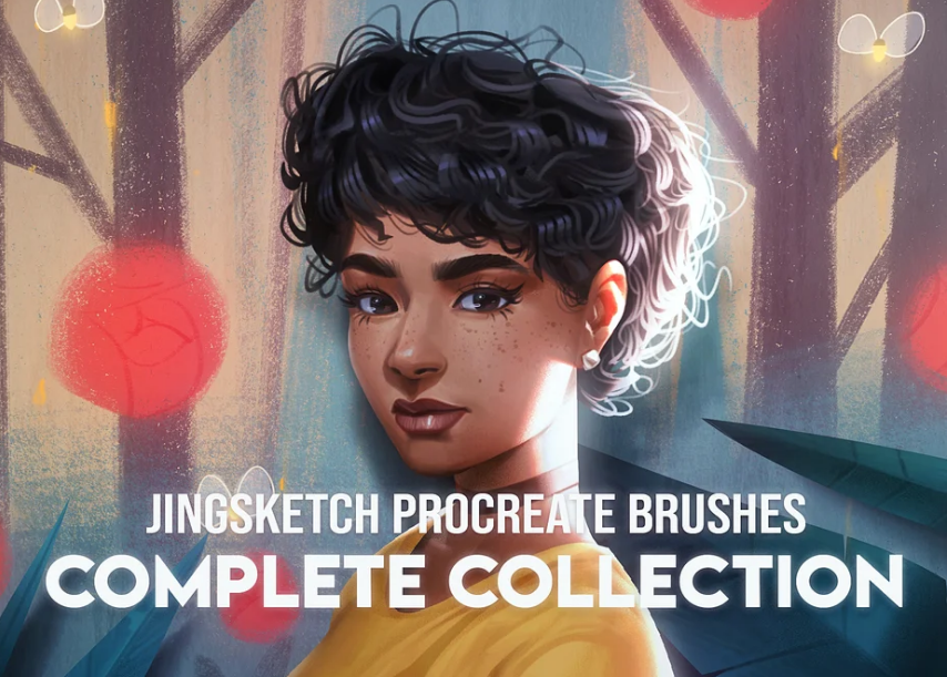 jingsketch procreate brushes complete collection free