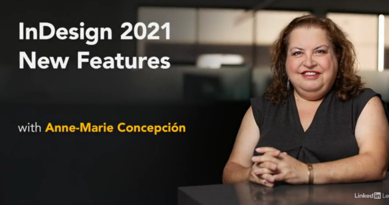 InDesign 2021 New Features