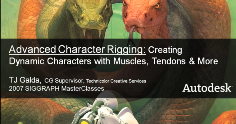 Maya Techniques – Advanced Character Rigging in Maya 8.5